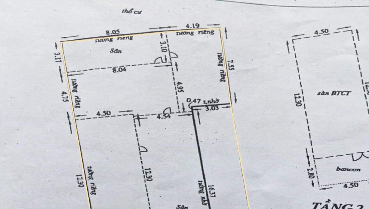 Bán nhà MT Phan Huy Ích P. 12 Quận Gò Vấp, 336m2, giá giảm còn 2x tỷ